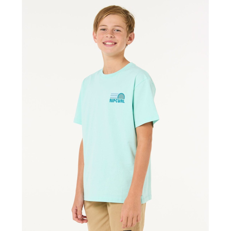 T-shirt Rip Curl Enfant Surf Revival Stacked 