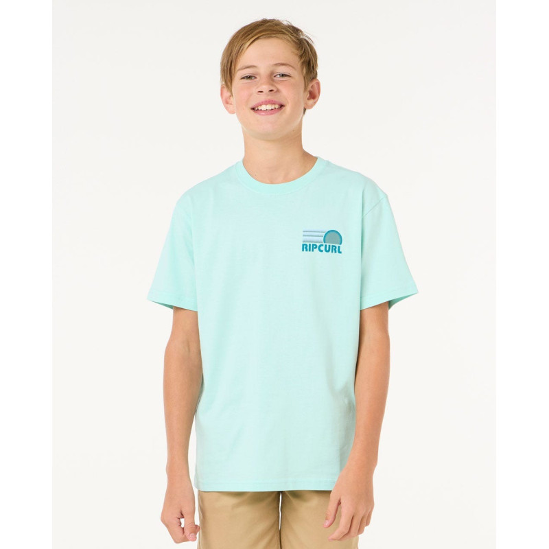 T-shirt Rip Curl Enfant Surf Revival Stacked 