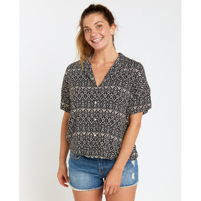Chemise Rip Curl Femme Ikat Geo  - Navy