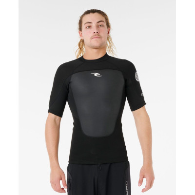 Top Néoprène Rip Curl Manches Courtes Omega - Black