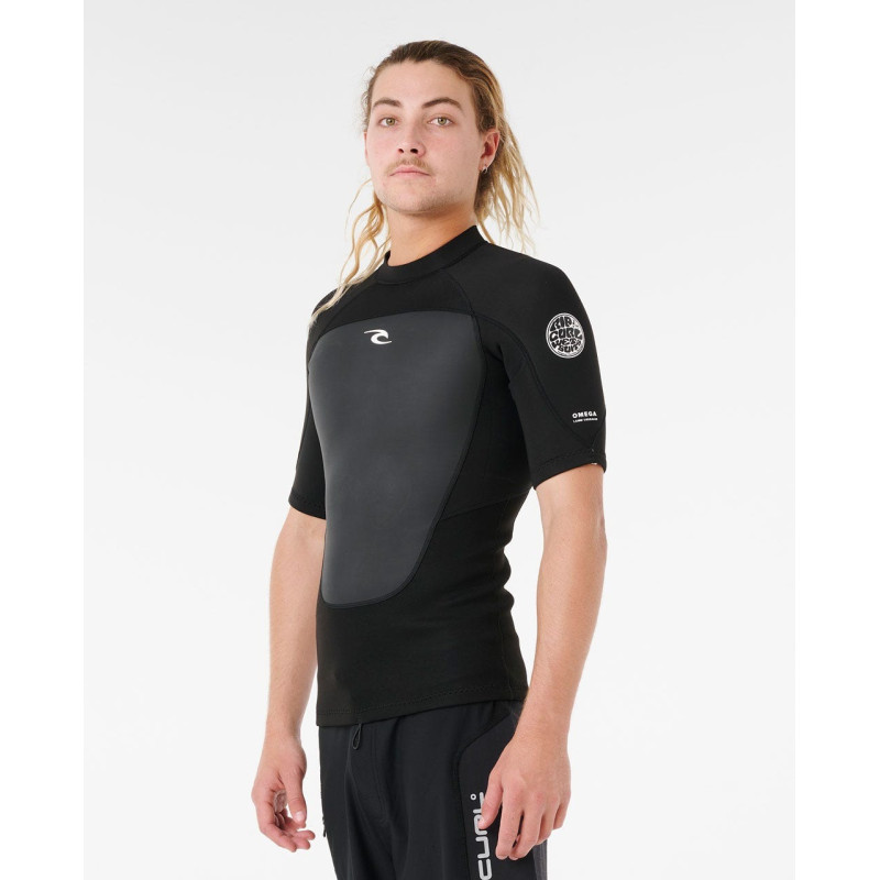 Top Néoprène Rip Curl Manches Courtes Omega