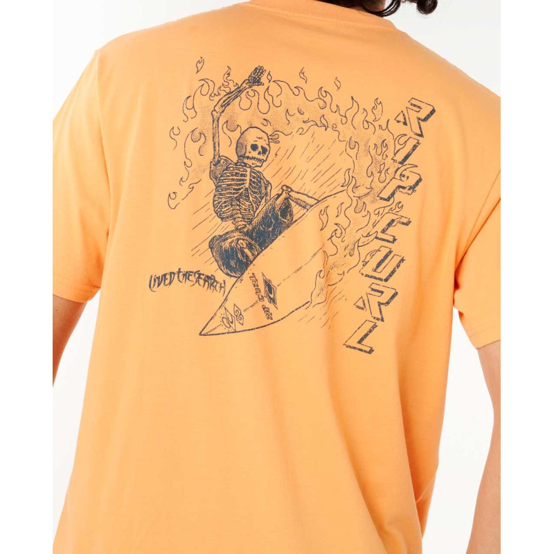 T-Shirt Rip Curl Lived The Search