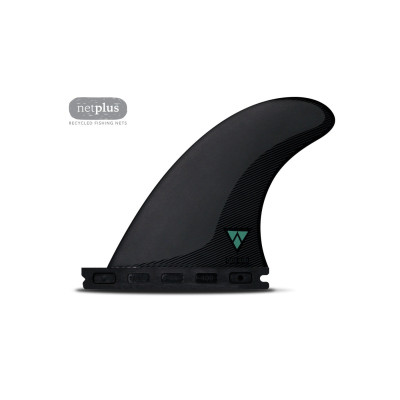 Dérives de Surf Futures Quad Rear QD2 4.00 Alpha - 4" - Carbon/Teal