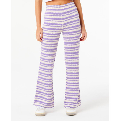 Pantalon Rip Curl Femme Bobbi Stripe  - White/Purple