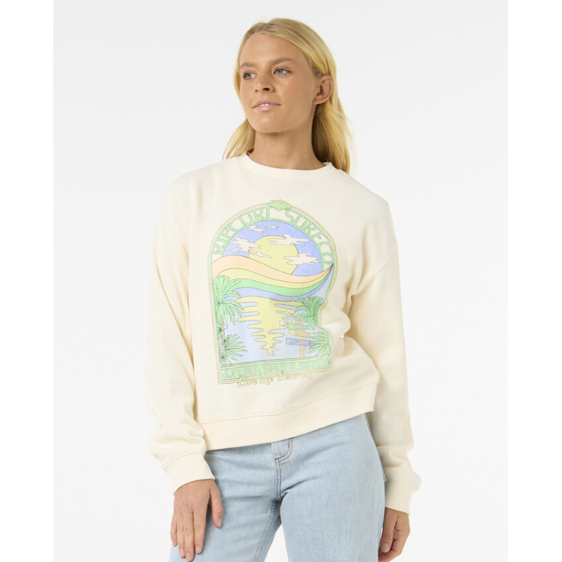 Sweat Rip Curl Femme Sun & Sea Relaxed 