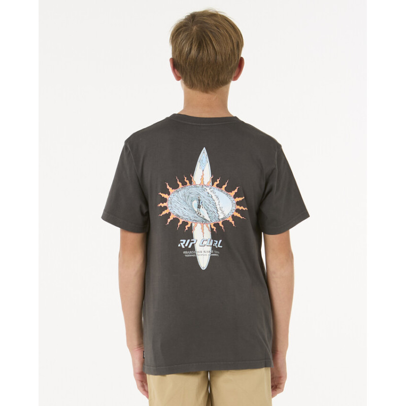 T-Shirt Rip Curl Enfant Raw Energy Skull