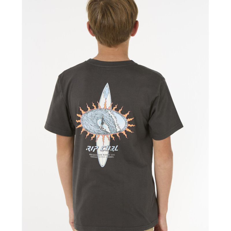 T-Shirt Rip Curl Enfant Raw Energy Skull