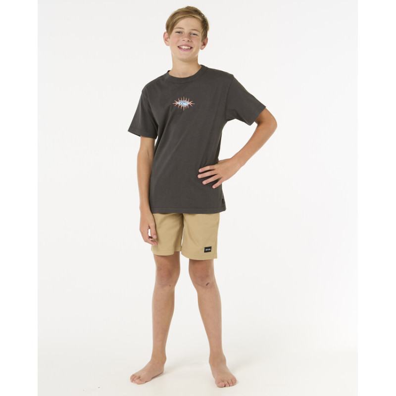 T-Shirt Rip Curl Enfant Raw Energy Skull