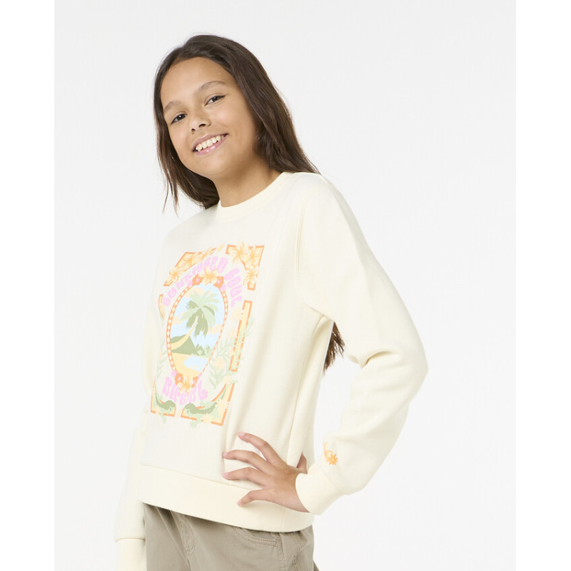 Sweat Rip Curl Fille Island Bliss Art