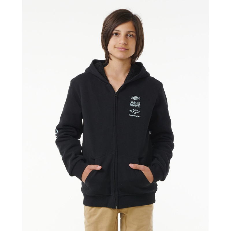 Sweat à Capuche Zippé Enfant Rip Curl Evolution 