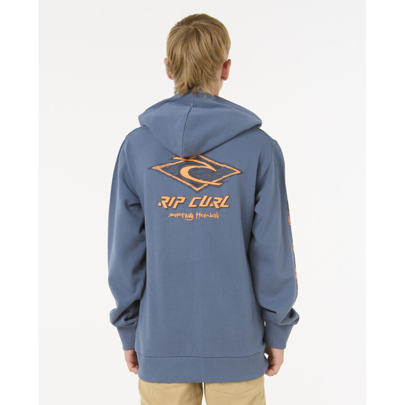 Sweat Zippé Enfant Rip Curl Raw Energy
