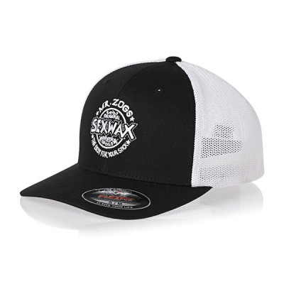 Casquette Sex Wax Trucker Flexfit - Black/White