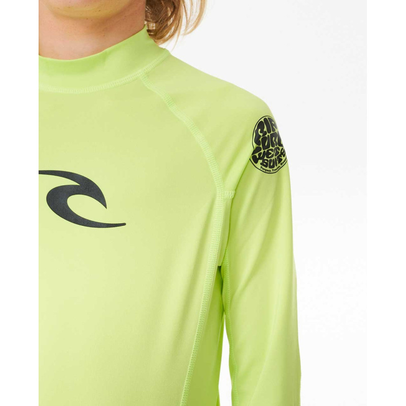 Lycra Manche Longue Enfant Rip Curl Brand Wave