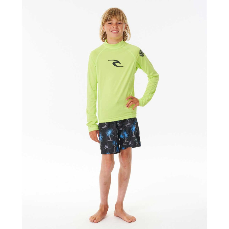 Lycra Manche Longue Enfant Rip Curl Brand Wave
