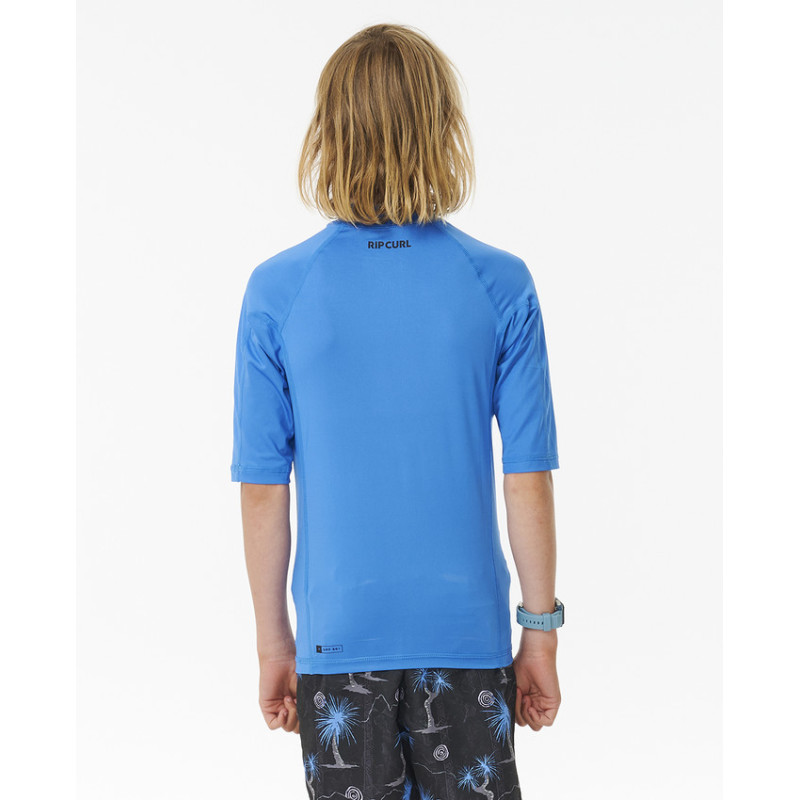 Lycra Manches Courtes Enfant Rip Curl  Brand Wave