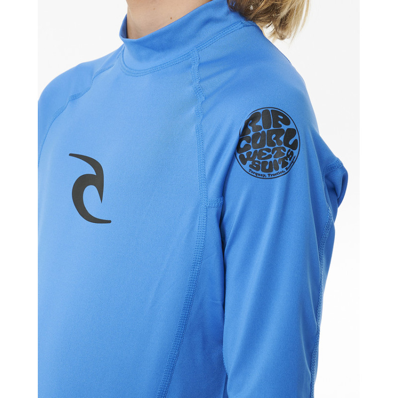 Lycra Manches Courtes Enfant Rip Curl  Brand Wave