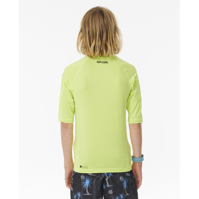 Lycra Manches Courtes Enfant Rip Curl  Brand Wave