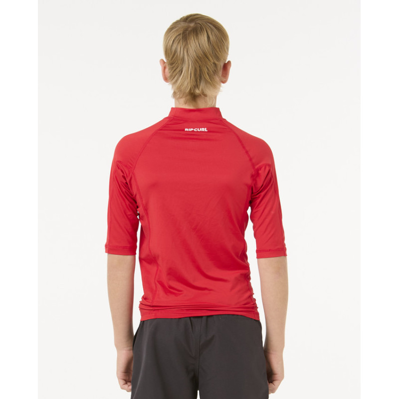 Lycra Manches Courtes Enfant Rip Curl  Brand Wave