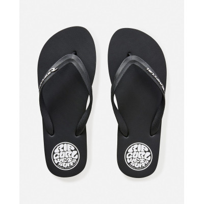 Tong Rip Curl Icons Of Surf Bloom - Black/White