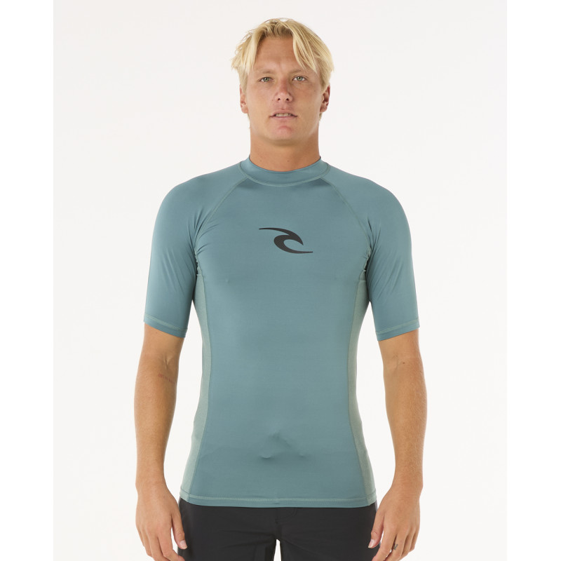Lycra Manches Courtes Rip Curl Homme Waves Perf UPF50