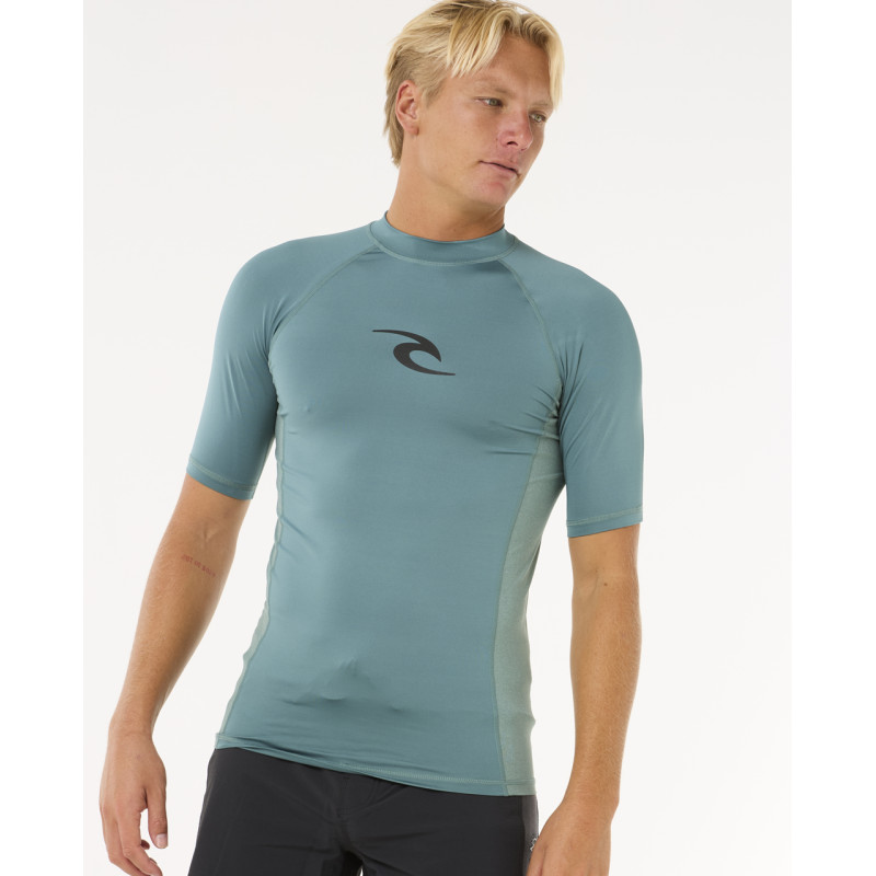 Lycra Manches Courtes Rip Curl Homme Waves Perf UPF50