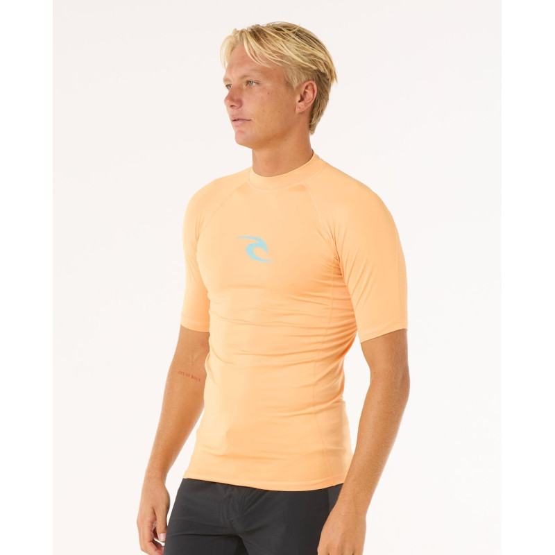 Lycra Manches Courtes Rip Curl Homme Waves Perf UPF50