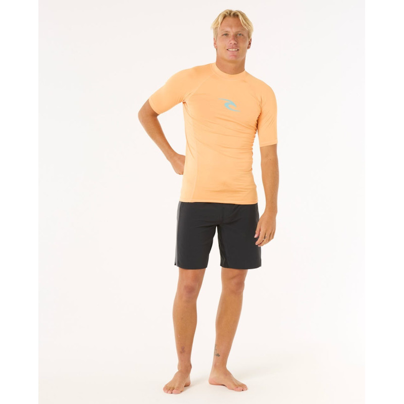 Lycra Manches Courtes Rip Curl Homme Waves Perf UPF50