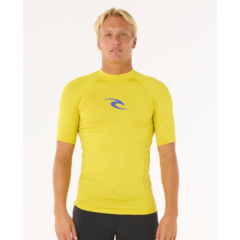 Lycra Manches Courtes Rip Curl Homme Waves Perf UPF50