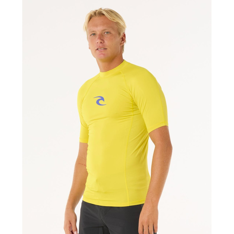 Lycra Manches Courtes Rip Curl Homme Waves Perf UPF50