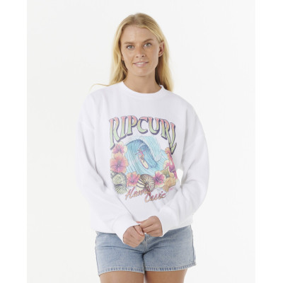 Sweat Rip Curl Summer Classic Heritage - White