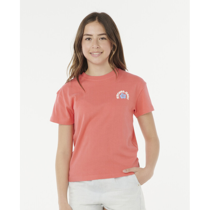 T-Shirt Fille Rip Curl Luxe Surf Relaxed