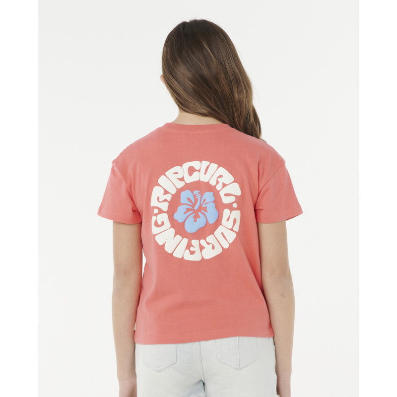 T-Shirt Fille Rip Curl Luxe Surf Relaxed