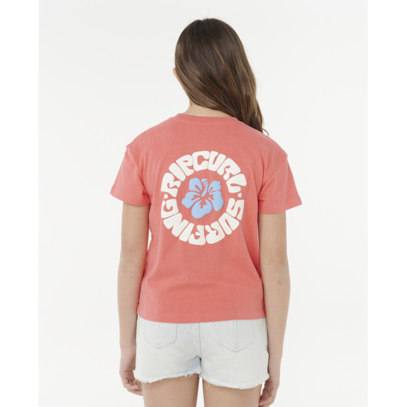 T-Shirt Fille Rip Curl Luxe Surf Relaxed