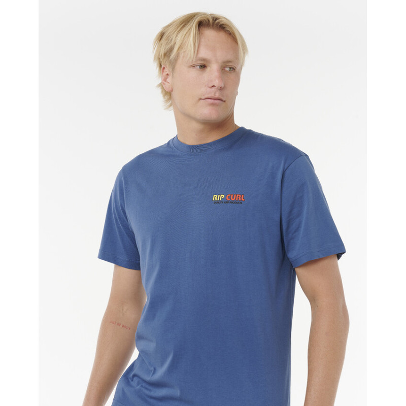 T-Shirt Rip Curl Surf Revival Lined Up
