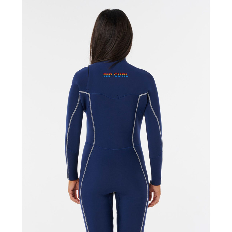 Combinaison de Surf 3/2 Rip Curl Femme Dawn Patrol Stephanie Gilmore Chest Zip