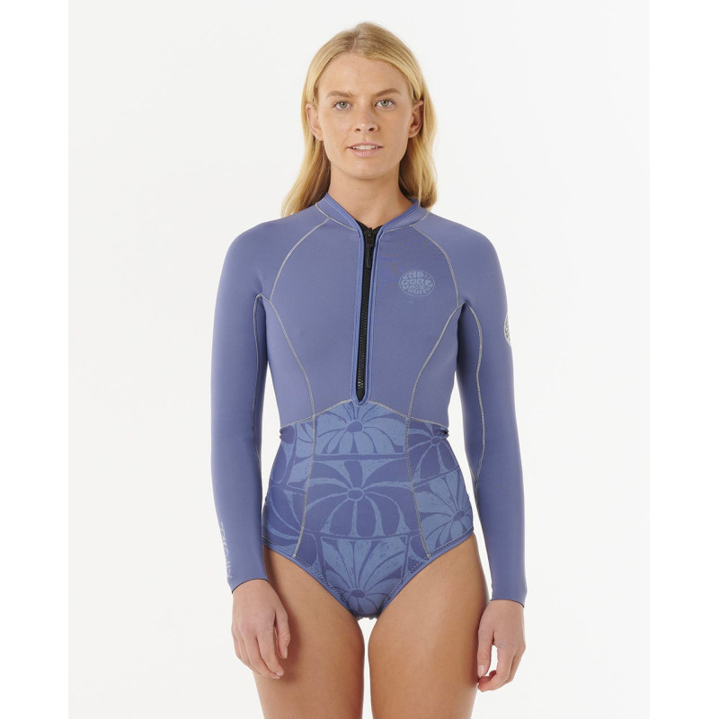 Combinaison De Surf Shorty Rip Curl Femme G Bomb 1.5mm Manches Longues