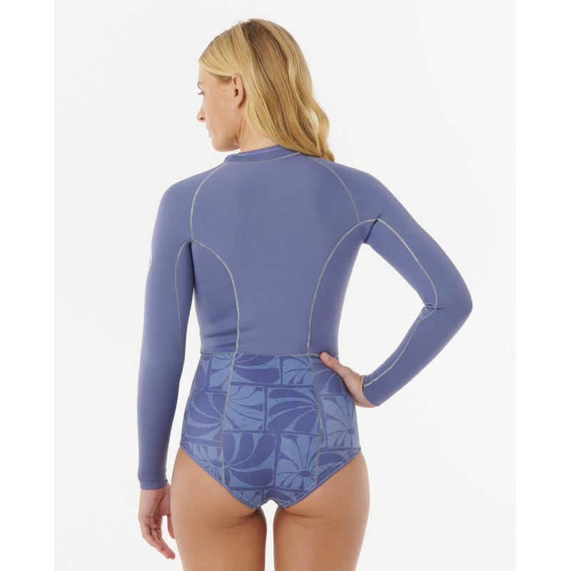 Combinaison De Surf Shorty Rip Curl Femme G Bomb 1.5mm Manches Longues