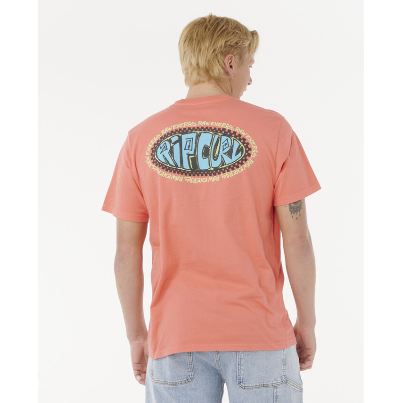 T-Shirt Rip Curl Raw Energy De Oval