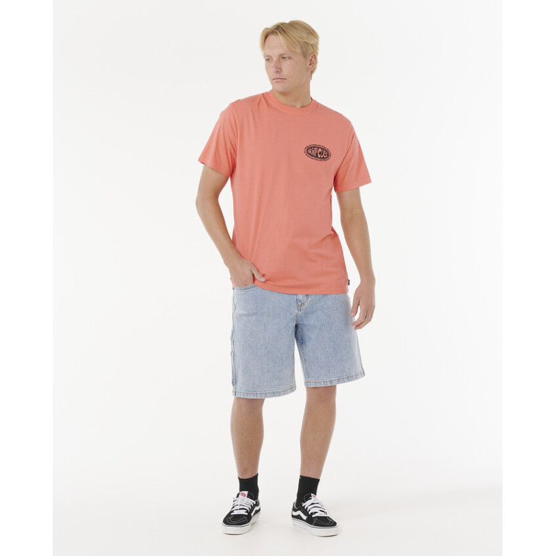 T-Shirt Rip Curl Raw Energy De Oval