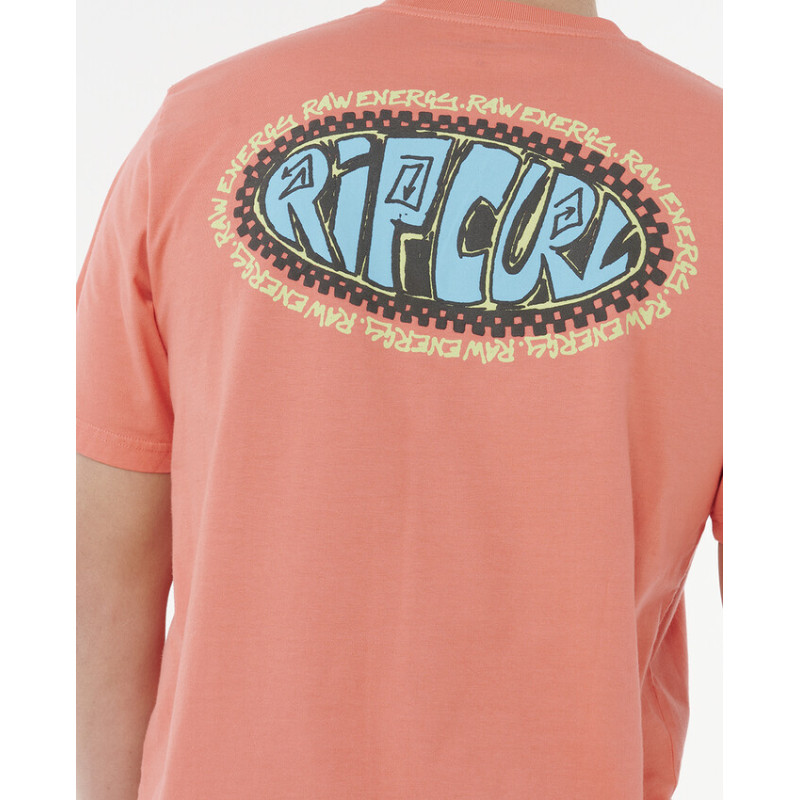 T-Shirt Rip Curl Raw Energy De Oval