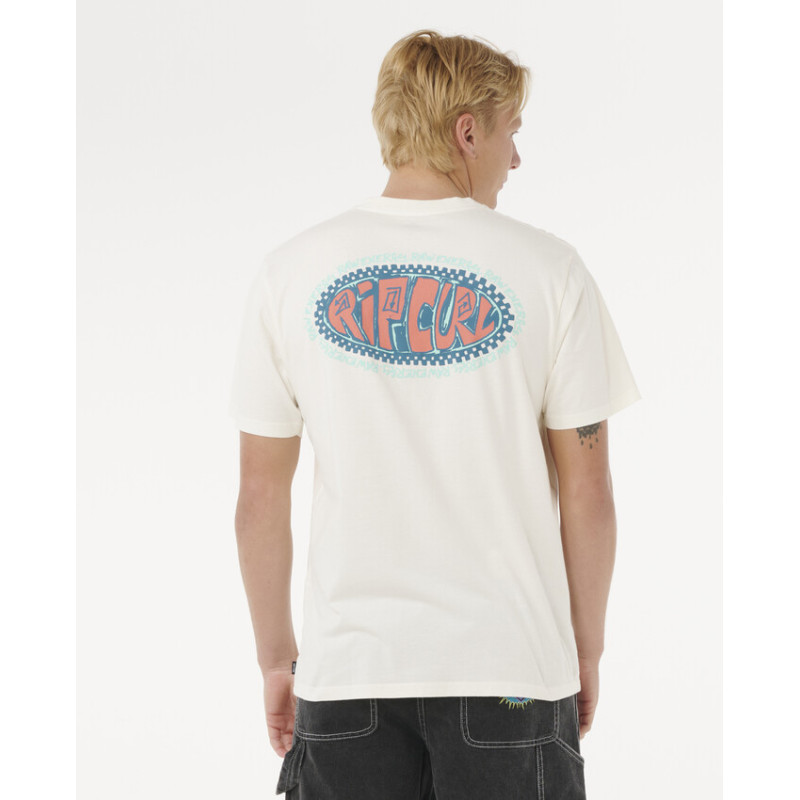 T-Shirt Rip Curl Raw Energy De Oval