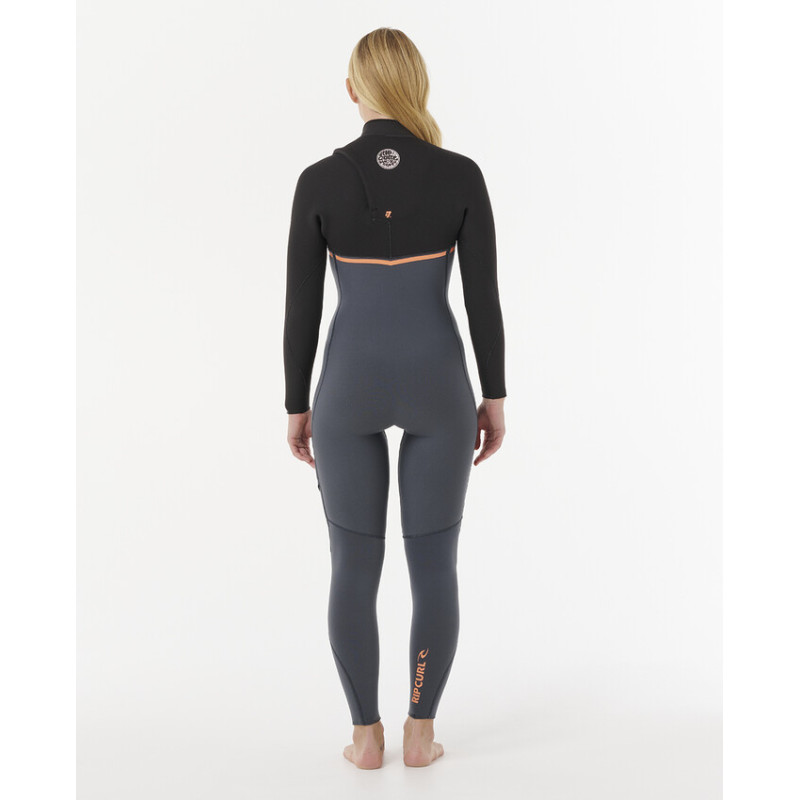 Combinaison de Surf 4/3 Rip Curl Femme E Bomb Chest Zip