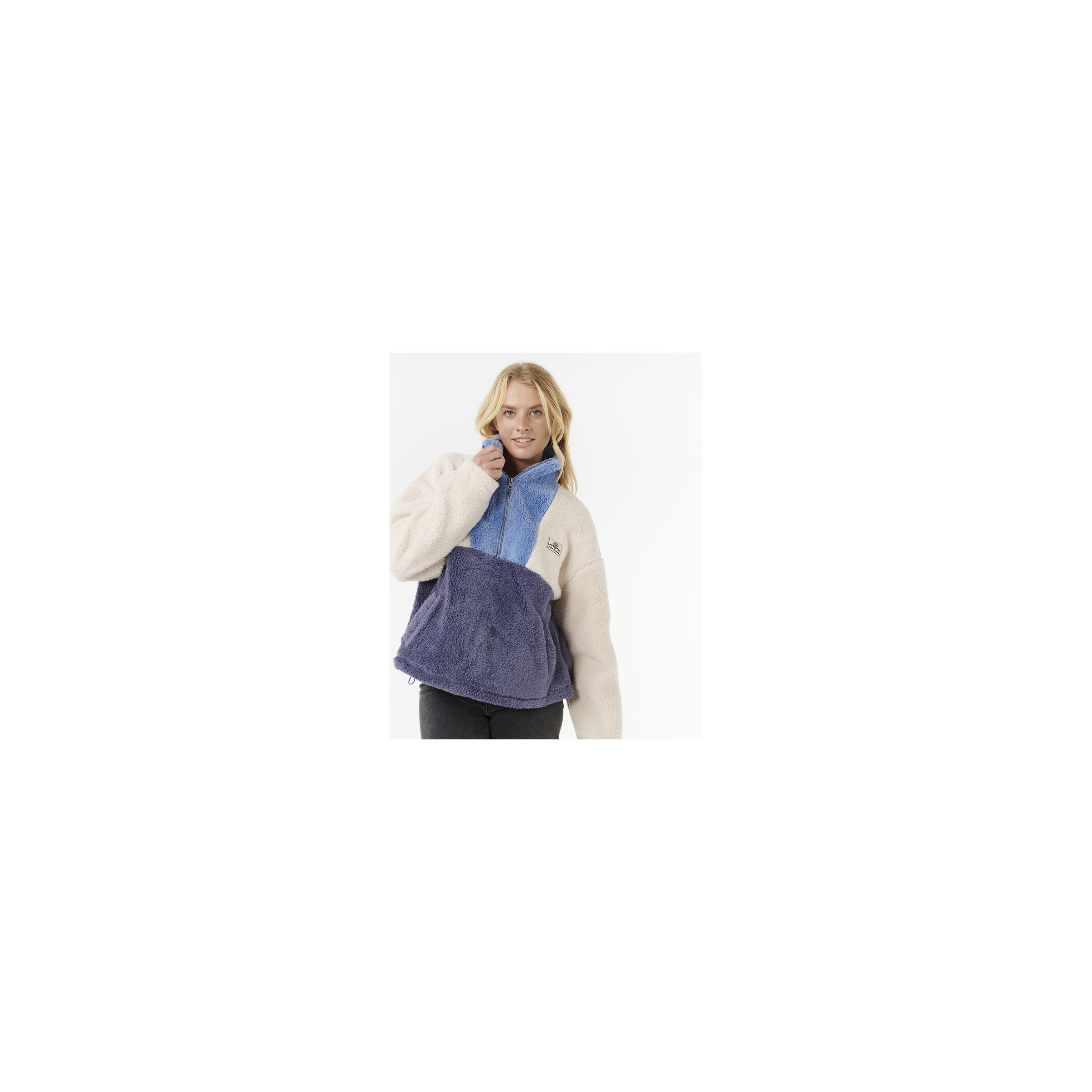 Polaire Zippée Fruit Of The Loom – Femme 16/18 – Noir – Rock Choir