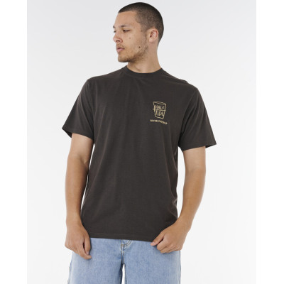 T-Shirt Rip Curl Shaper Address - Washed Black