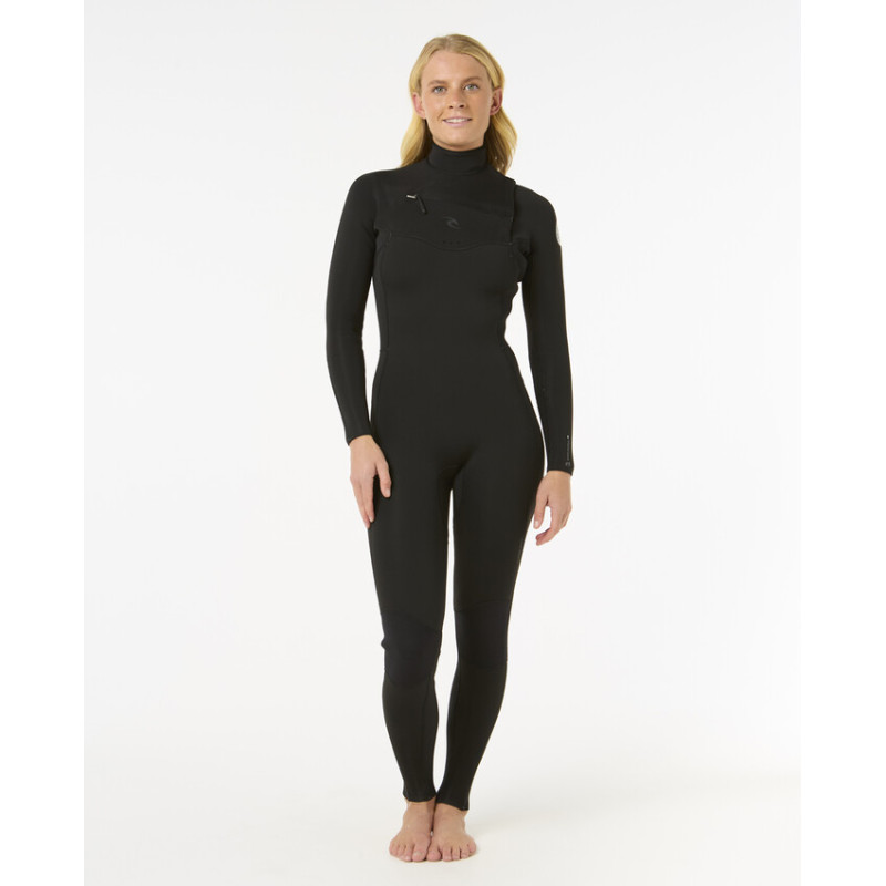Combinaison de Surf 3/2 Rip Curl Femme Dawn Patrol Chest Zip