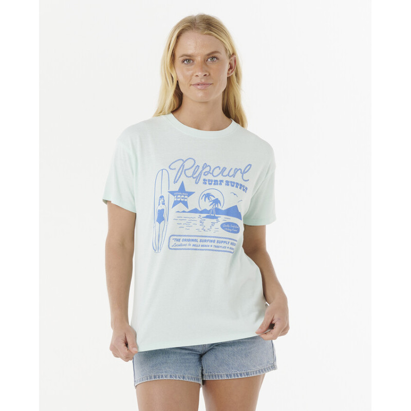 T-Shirt Rip Curl Surf Supply Relaxed
