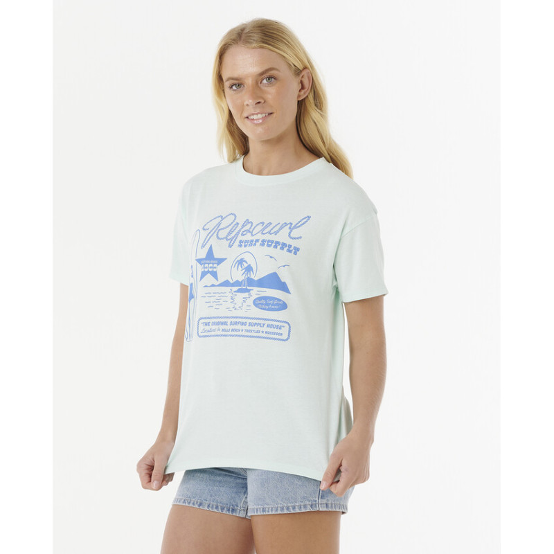 T-Shirt Rip Curl Surf Supply Relaxed