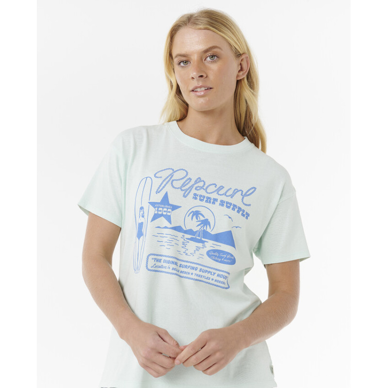 T-Shirt Rip Curl Surf Supply Relaxed