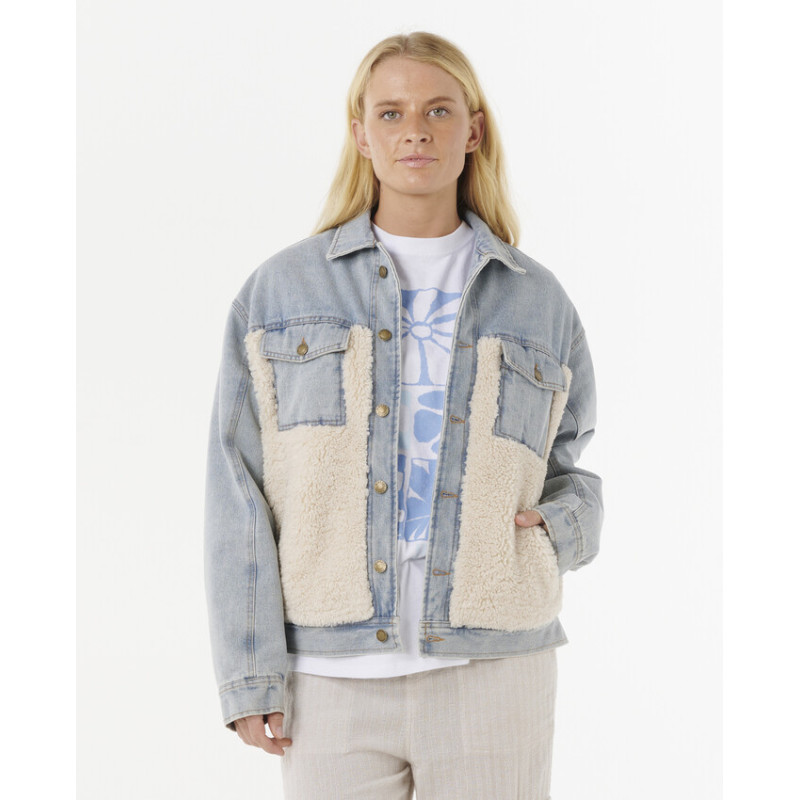 Veste en Jean Rip Curl Cruisin Sherpa