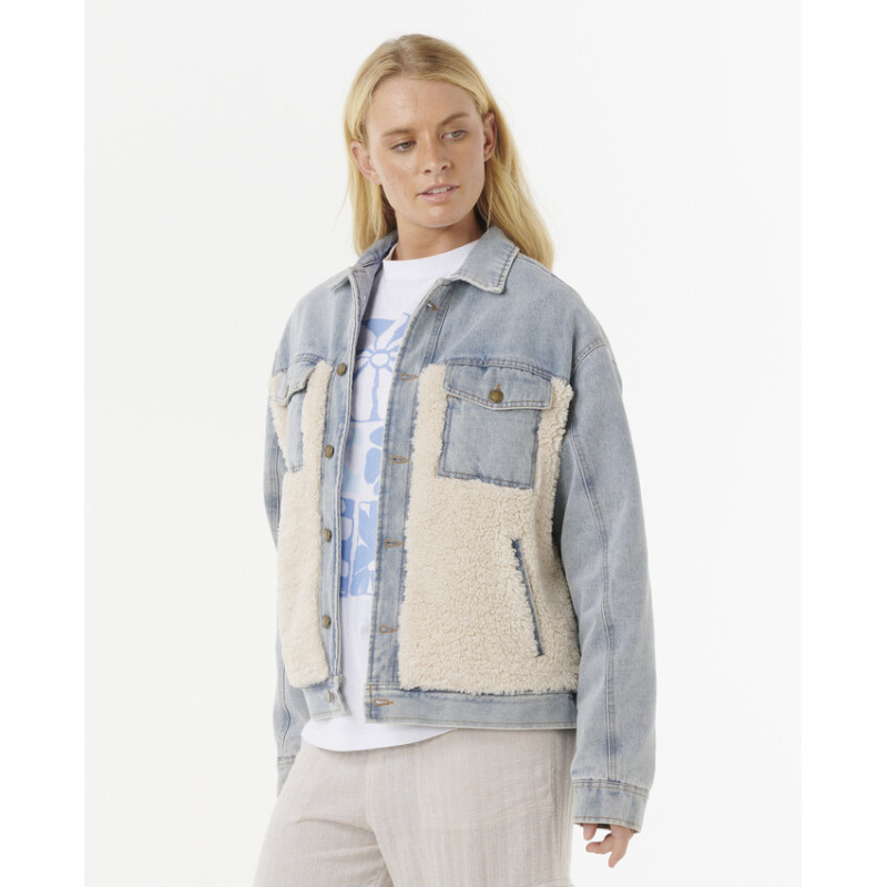 Veste en Jean Rip Curl Cruisin Sherpa